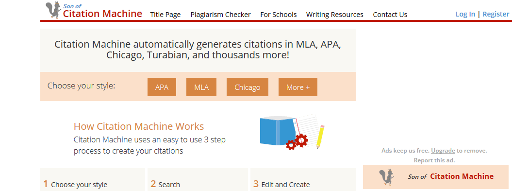 Website mla citation maker